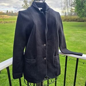 J Crew Mercantile Schoolboy Sweater Blazer, size M, Black, VGUC